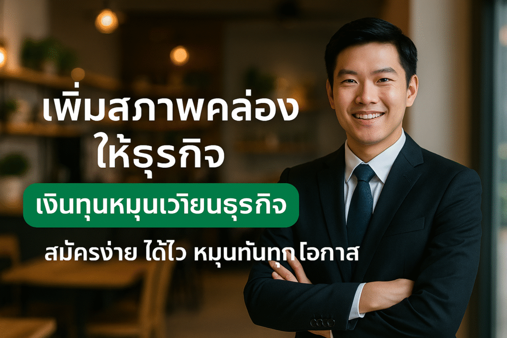 เงินทุนหมุนเวียนธุรกิจรายวัน